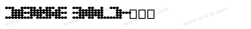 dense bold字体转换